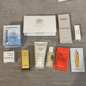 Luxury Skincare and Fragrance Sample Set